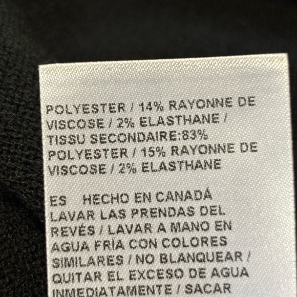 NWT Joseph Ribkoff Canada Plus S 16 Houndstooth Sweater Black And White - Picture 9 of 12